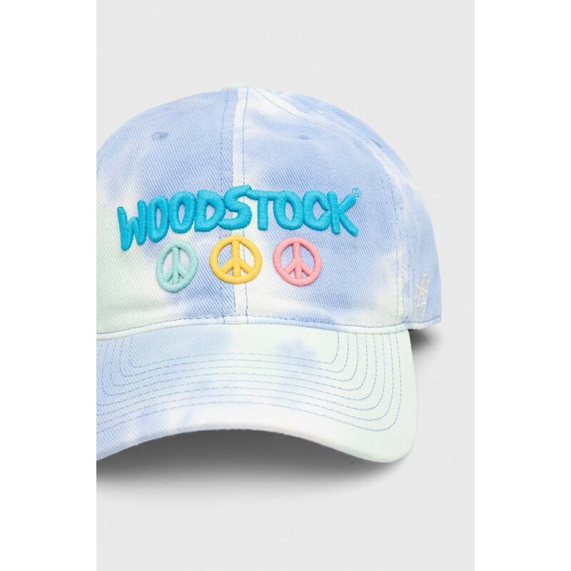 American Needle berretto da baseball in cotone Woodstock colore blu