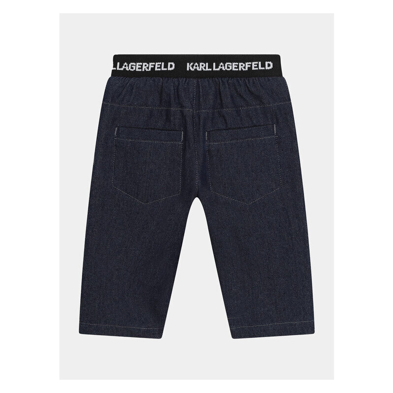 Completo camicia e pantaloni di tessuto Karl Lagerfeld Kids