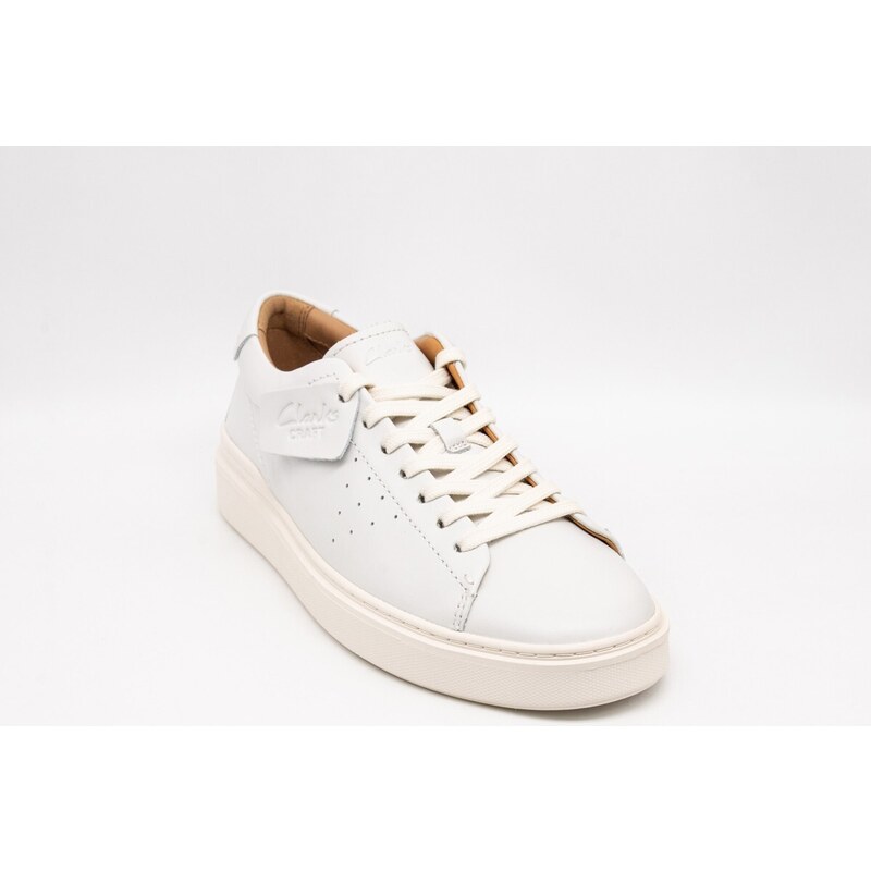 CLARKS CRAFTSWIFT LEATHER WHITE