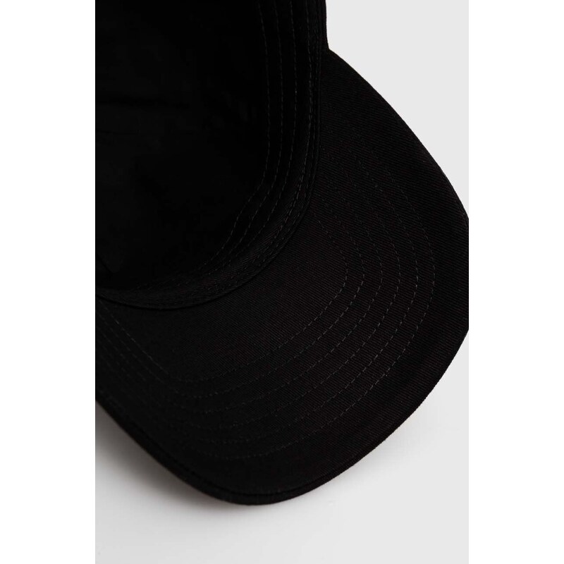 Karl Lagerfeld Jeans berretto da baseball in cotone colore nero