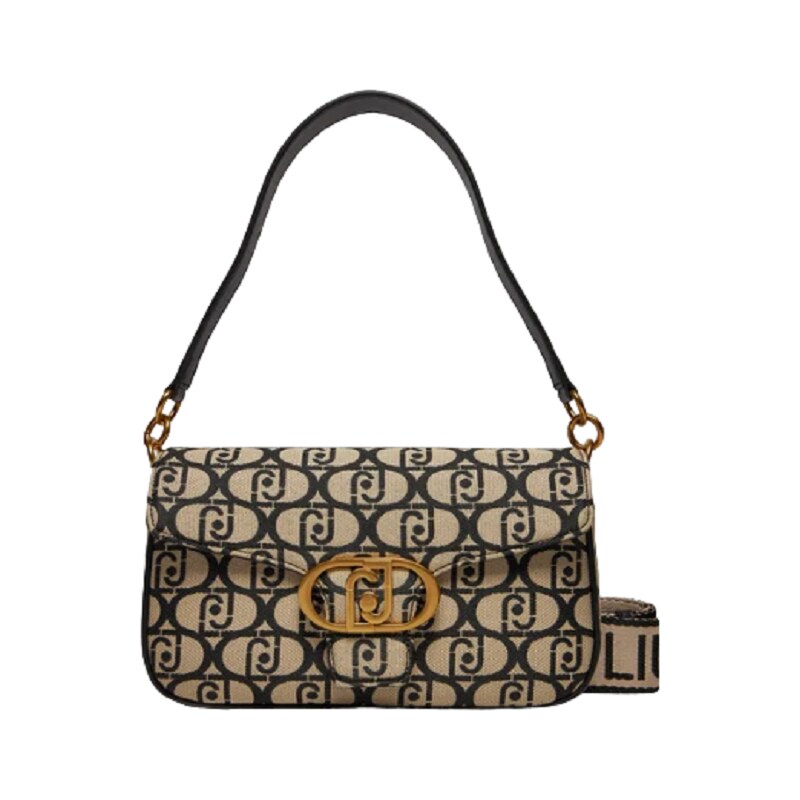 Borsa A Mano Liu Jo - Elegante Con Manici E Cintura, Nero - Foto 6