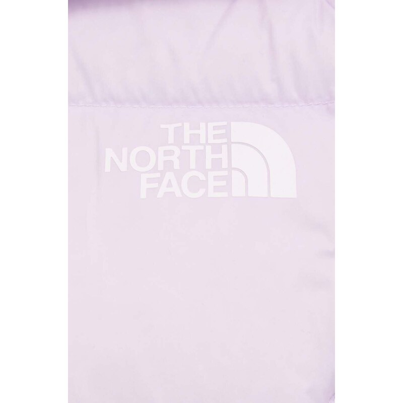 The North Face piumino donna colore violetto NF0A3Y4RPMI1