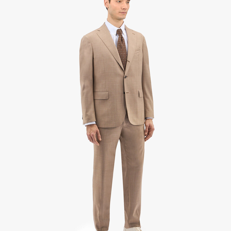 Brooks Brothers Abito beige in lana vergine - male Abiti e Pantaloni eleganti Beige 38