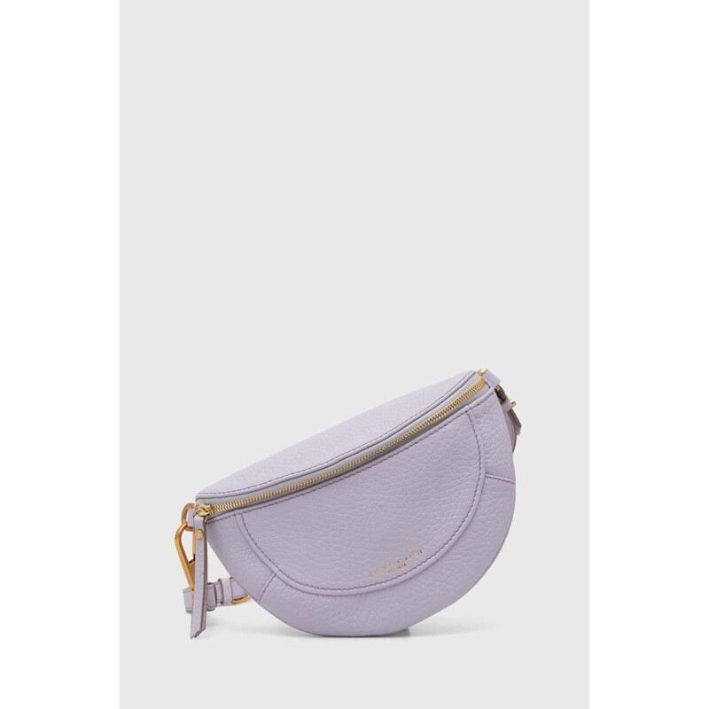 Borsa A Mano Gianni Chiarini Hermy - In Pelle Grana Maxi, Verde Menta, Tracolla Regolabile, Made In Italy