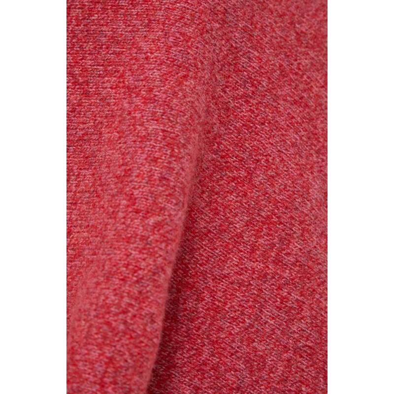 United Colors of Benetton poncho il lana colore rosso