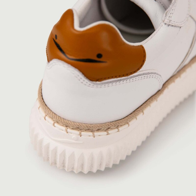 VOILE BLANCHE Sneaker Lipari con dettaglio cordolo