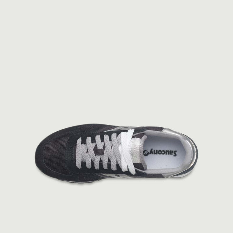 Sneaker Saucony Shadow Original nero e argento