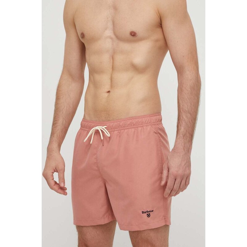 Barbour pantaloncini da bagno colore rosa