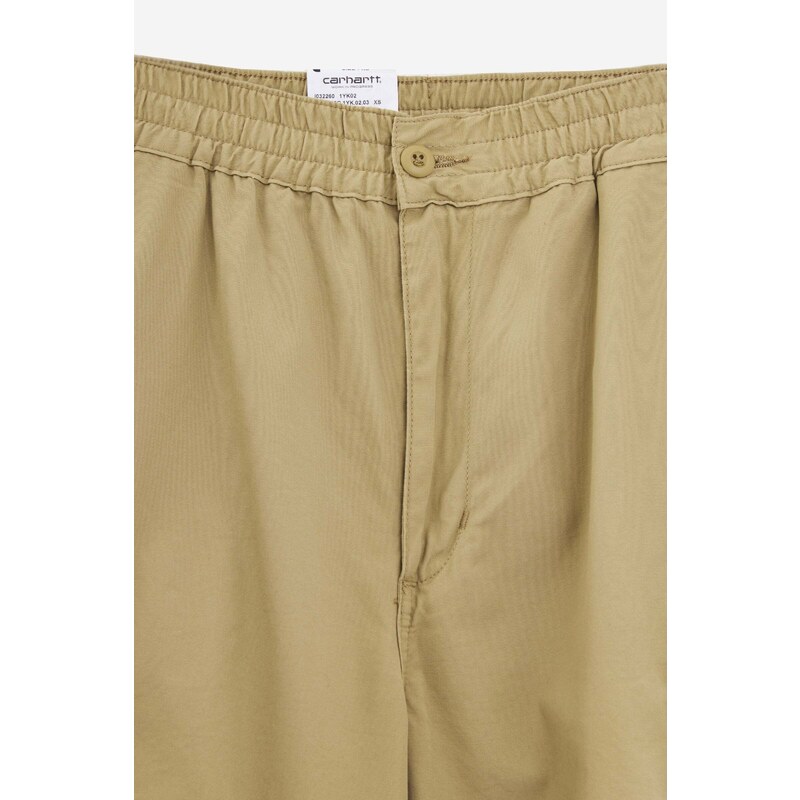 Carhartt WIP Pantalone W JET CARGO in cotone ocra