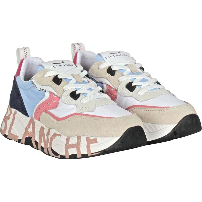 Voile Blanche - Sneakers - 430012 - Azzurro/Rosa