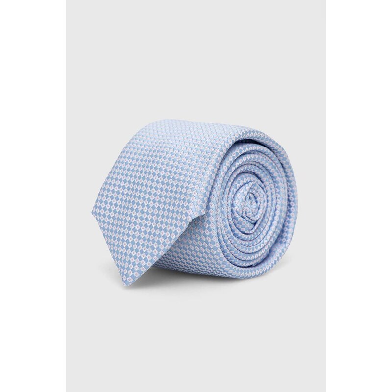 HUGO cravatta colore blu