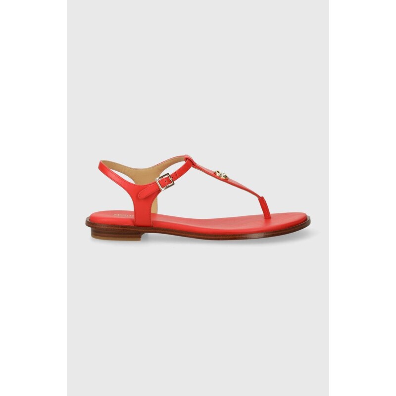 MICHAEL Michael Kors sandali in pelle Mallory donna colore rosso 40S1MAFA2L