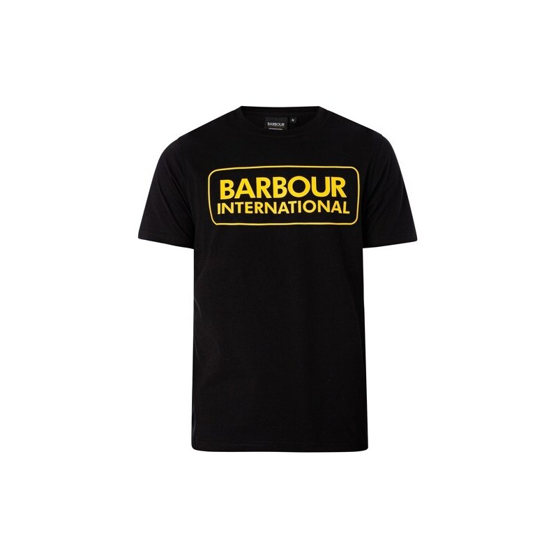 Barbour T-shirt Maglietta con logo grande