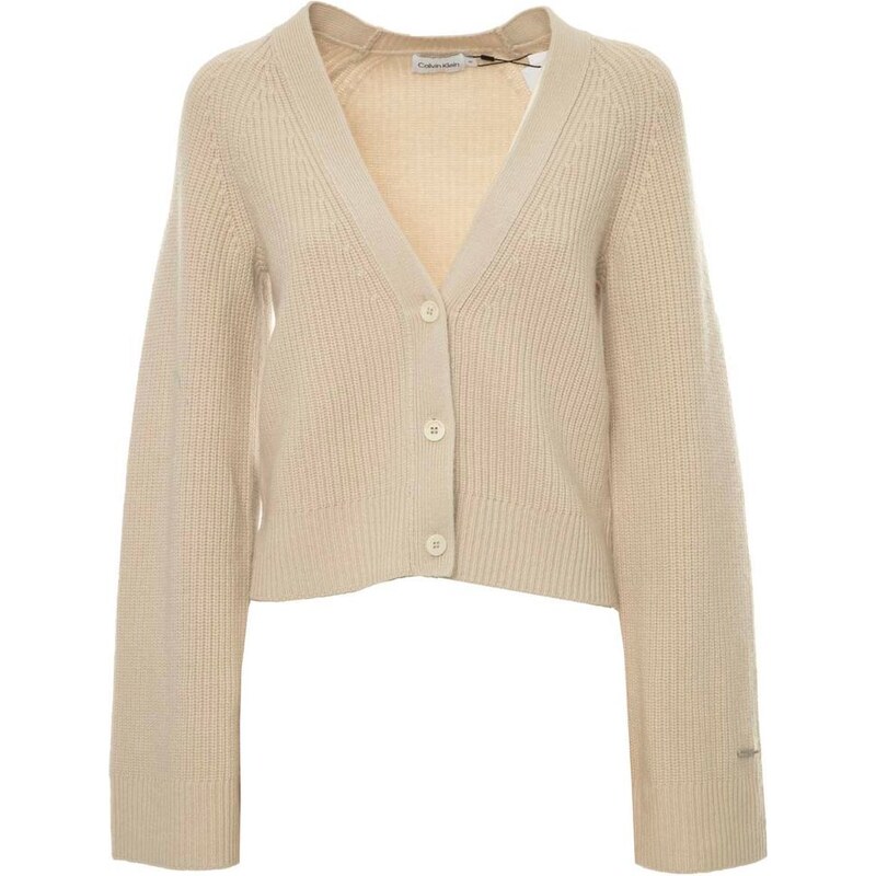 Calvin Klein Cardigan relaxed fit a coste