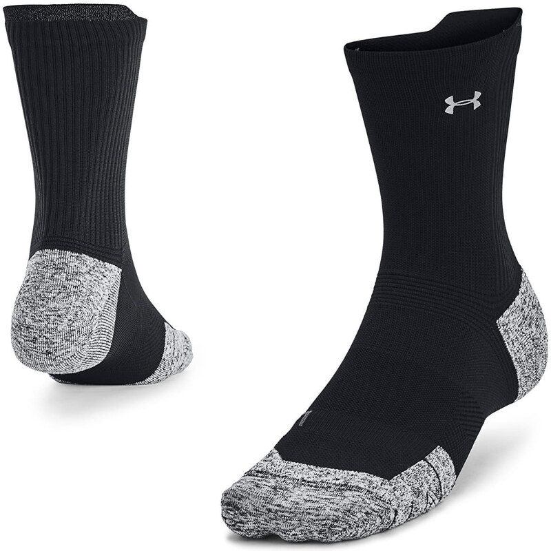 Under Armour Ad Run Cushion 1Pk Mid Black S