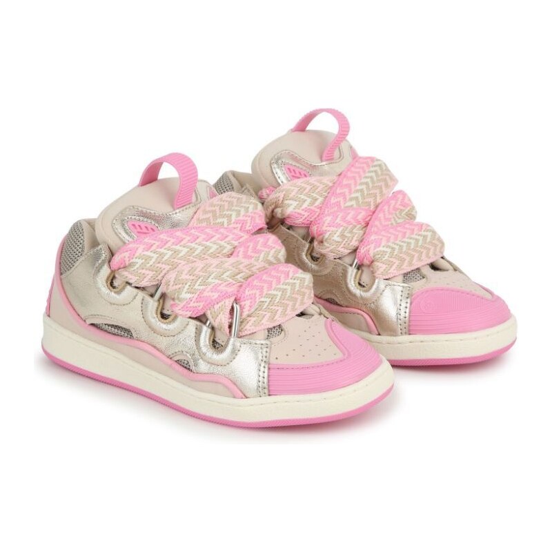 LANVIN KIDS Sneakers Curb rosa