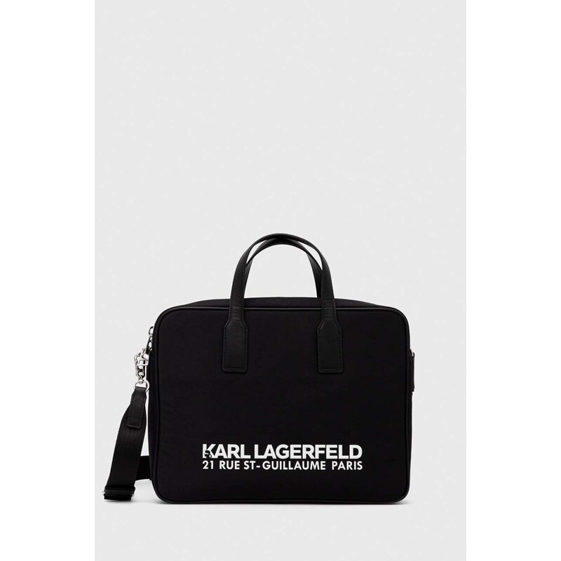 Karl Lagerfeld borsa colore nero