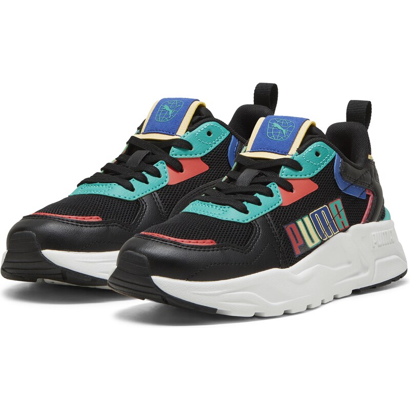 Sneakers nere da ragazzo con dettagli multicolore Puma Trinity Lite Ready Set Better Jr
