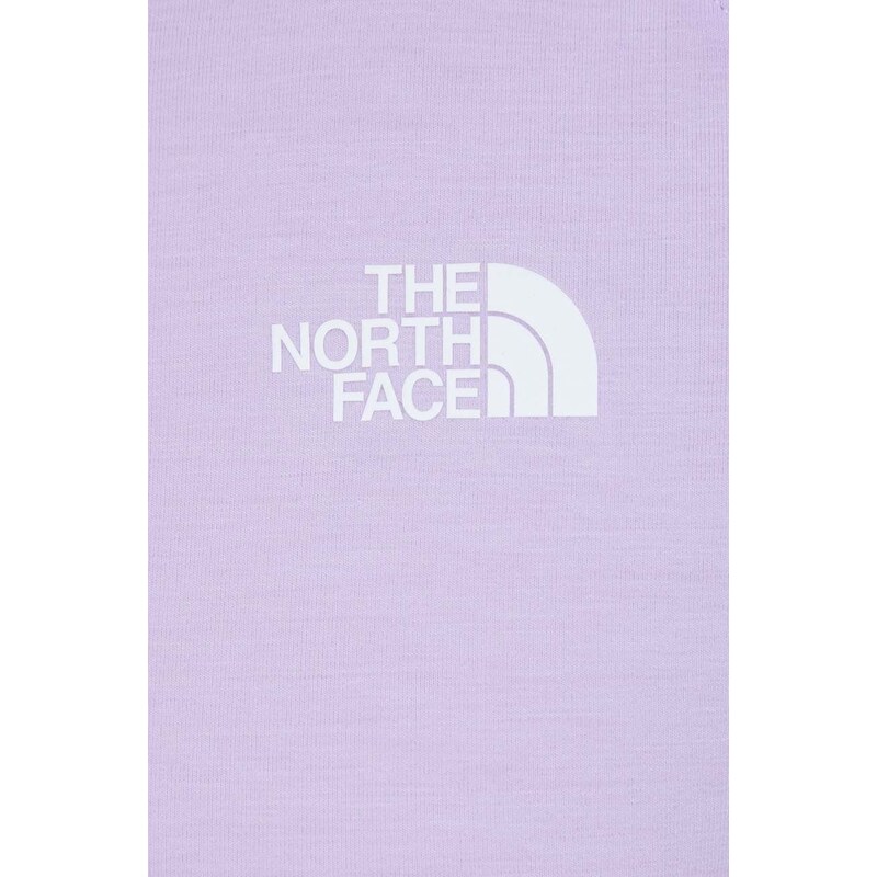 The North Face maglietta da sport Lightning Alpine colore violetto NF0A87HVQZI1