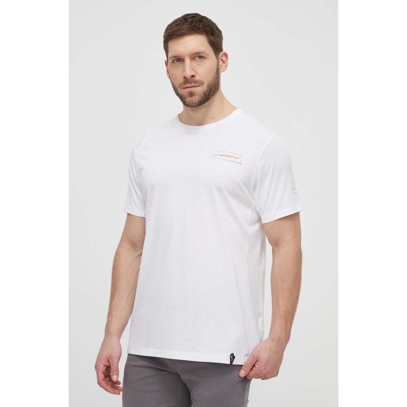 LA Sportiva t-shirt Mantra uomo colore bianco F31000000