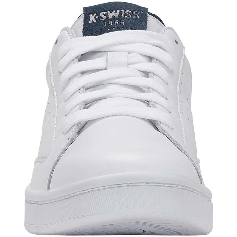 K-Swiss sneakers in pelle LOZAN KLUB LTH colore bianco