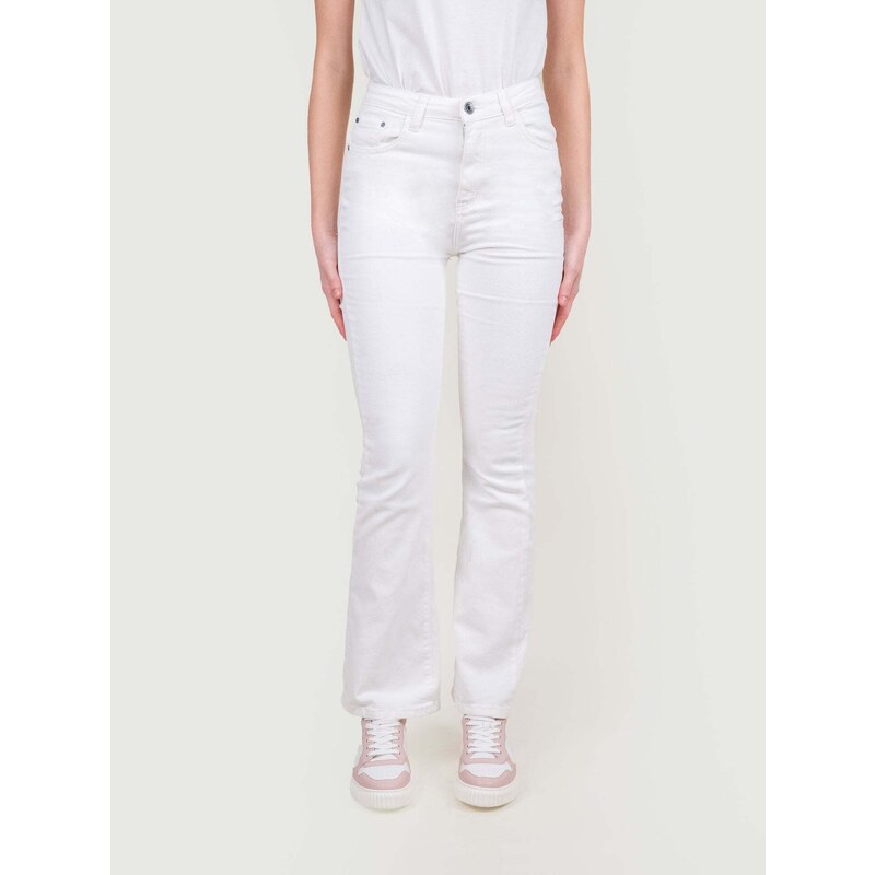 Only Jeans Donna Elasticizzati Slim Fit Grigio Taglia 48