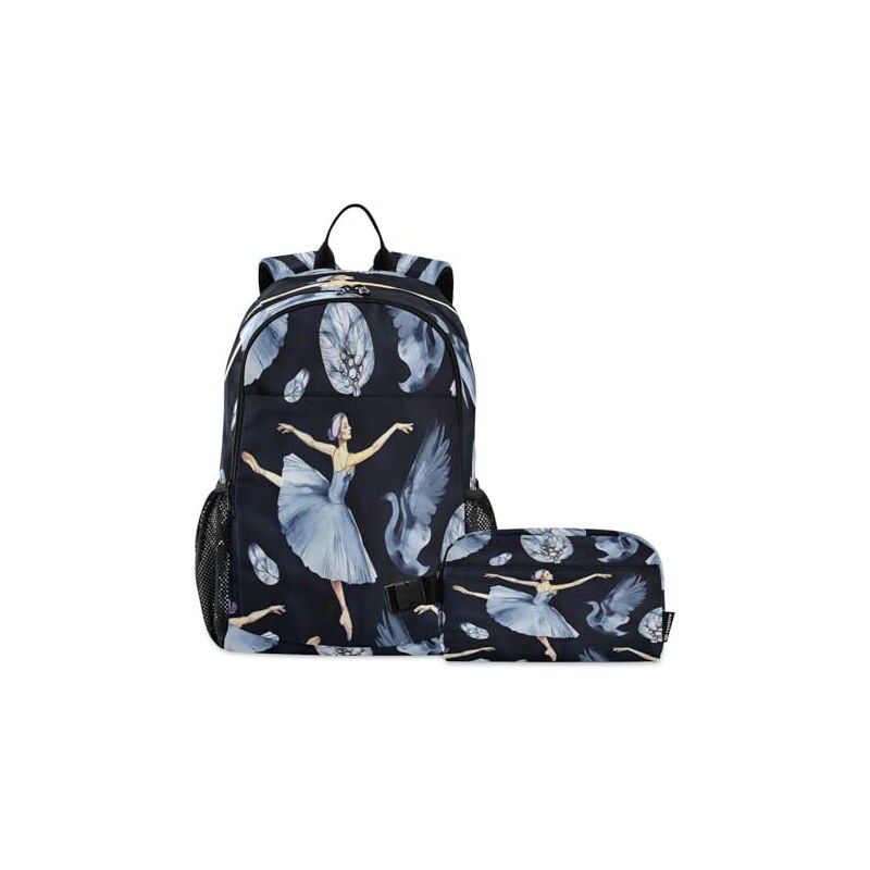 Kasgo Zaino Bambino, 2 in 1 Zaino Scuola Elementare Bambina con