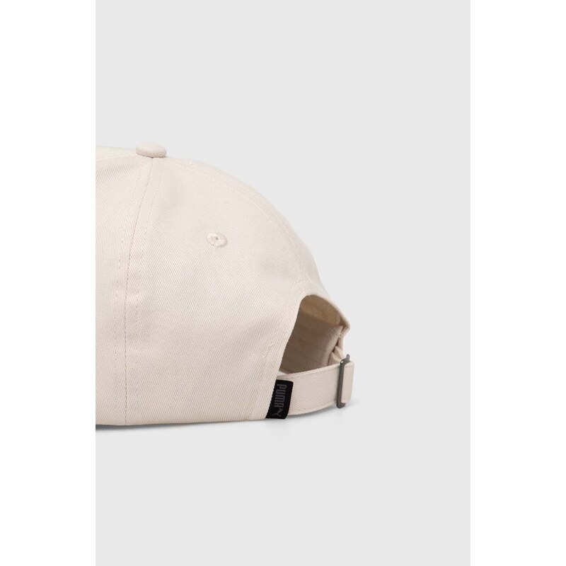 Puma berretto da baseball in cotone colore beige con applicazione 022554 23692