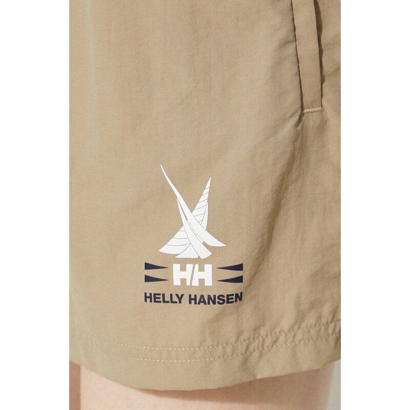 Helly Hansen pantaloncini da bagno colore beige