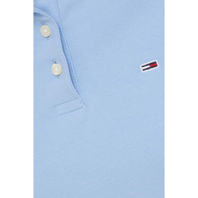 Tommy Jeans polo donna colore blu