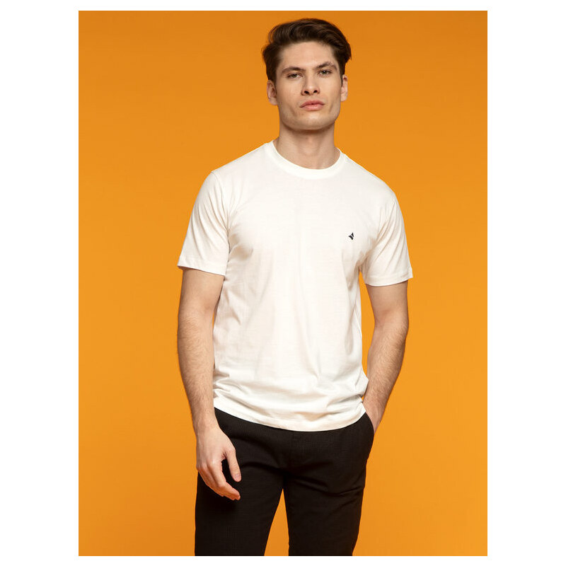 Navigare T-shirt Uomo Manica Corta In Cotone Bianco Taglia Xxl