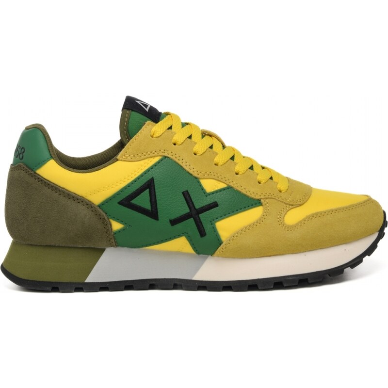 Sun68 sneakers da uomo jaki solid giallo verde