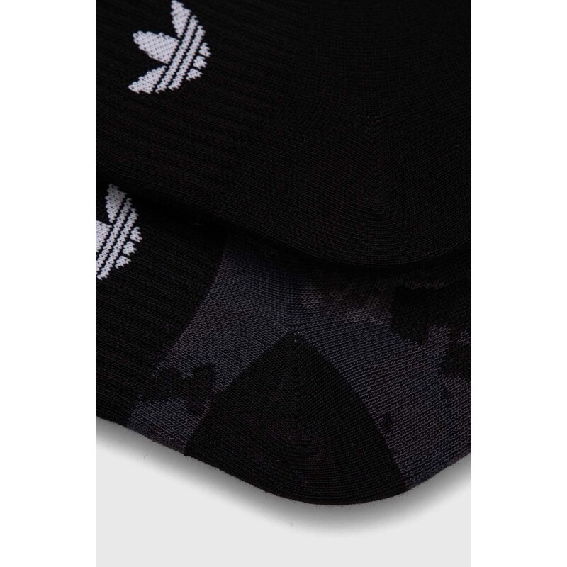 adidas Originals calzini pacco da 2 colore nero IU0186