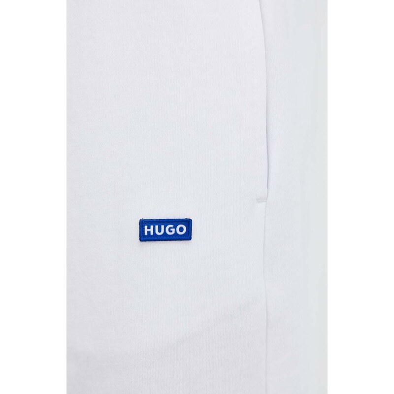 Hugo Blue pantaloncini in cotone colore bianco