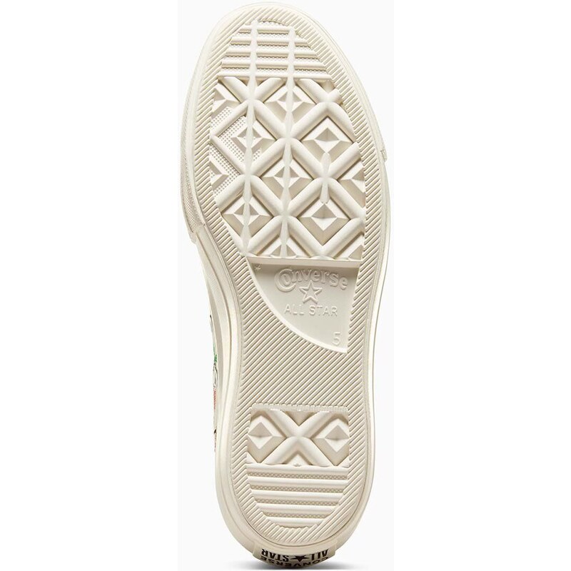 Converse scarpe da ginnastica Chuck Taylor All Star Lift donna colore bianco A08096C