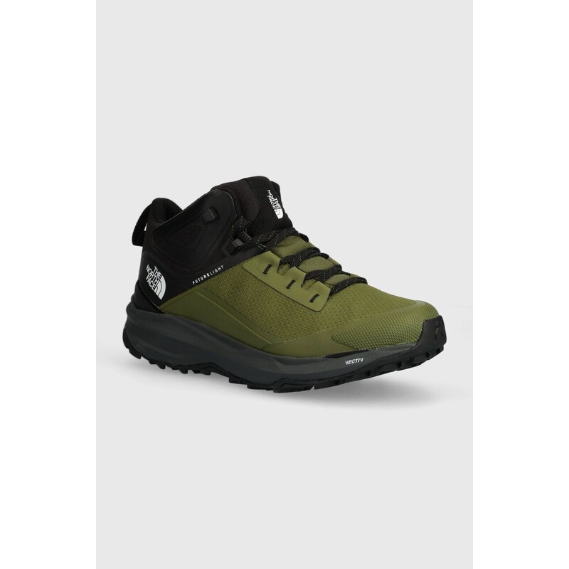 The North Face scarpe Vectiv Exploris 2 Mid Futurelight uomo colore verde NF0A7W6ARMO1