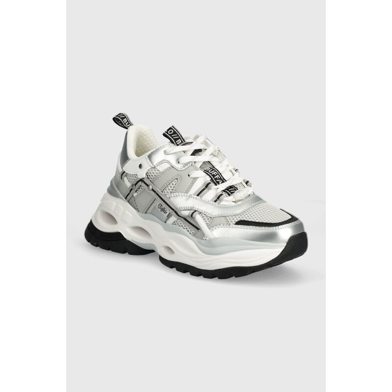 Buffalo sneakers Triplet Hollow colore grigio 1636155.SLV
