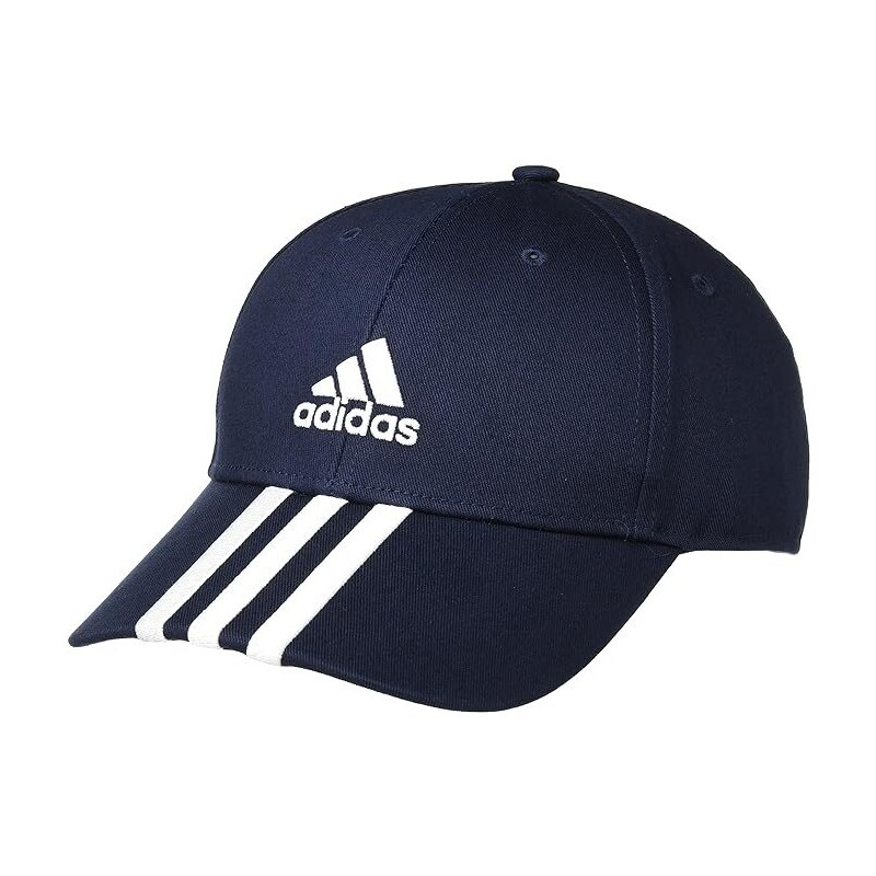 Adidas Cappellino 3stripes Cotton Twill Baseball Blu Unisex