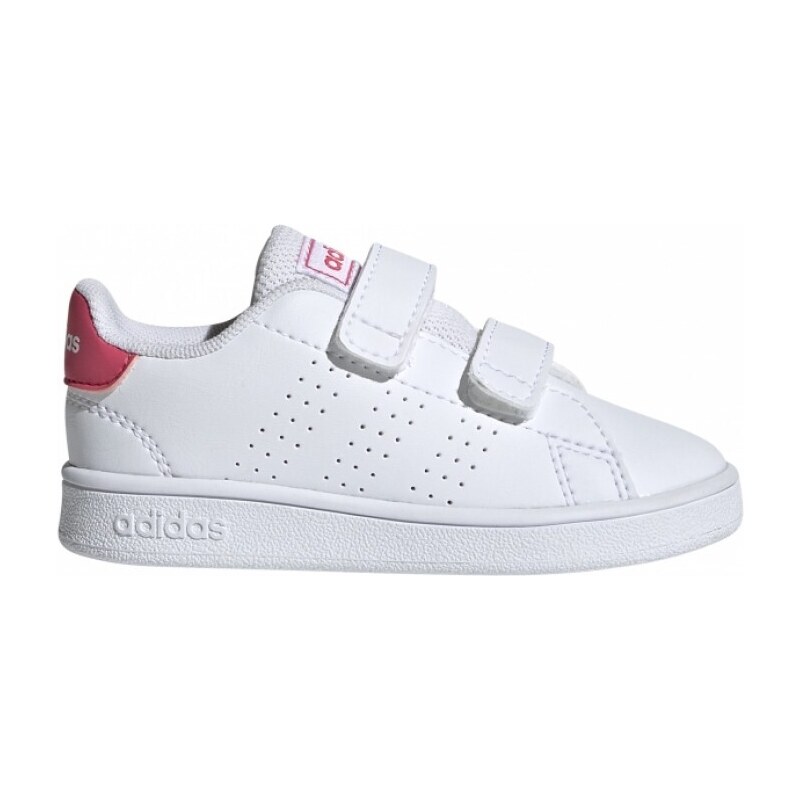 Adidas Advantage I Scarpe white pink kids