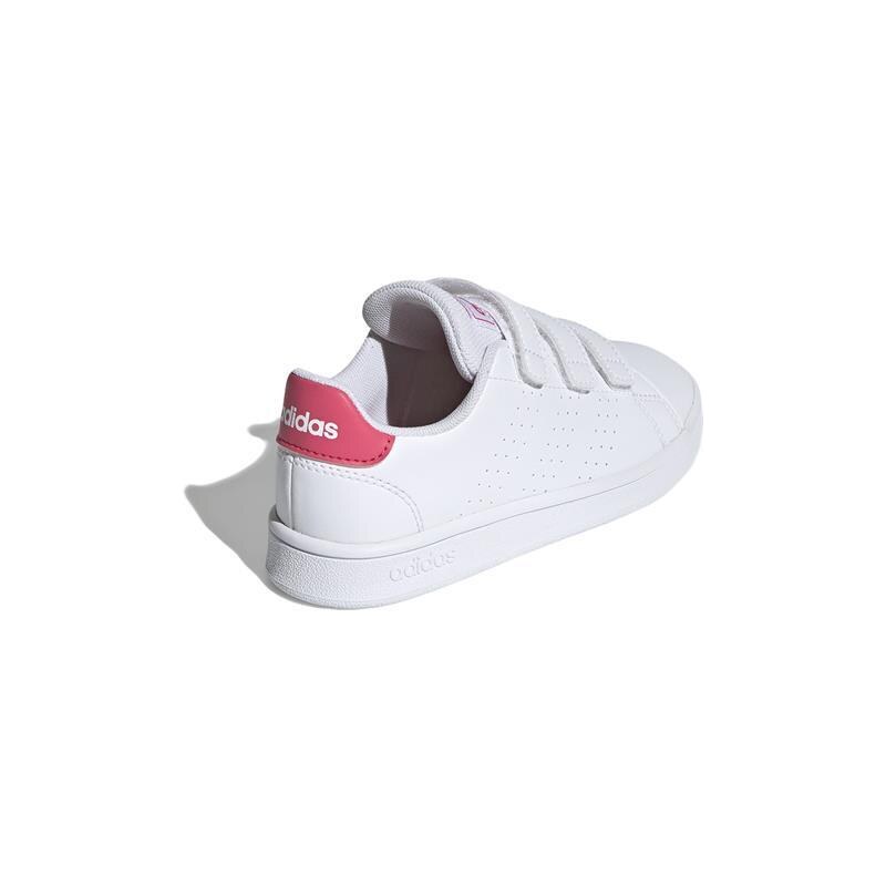 Adidas Advantage C Scarpe white pink kids