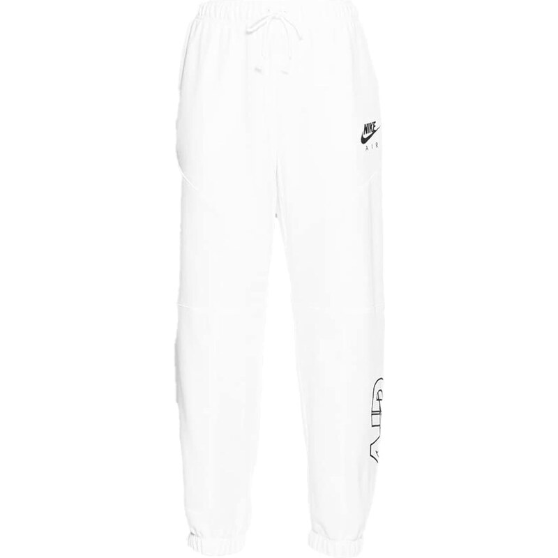 Nike Pantalone in fleece Bianco donna