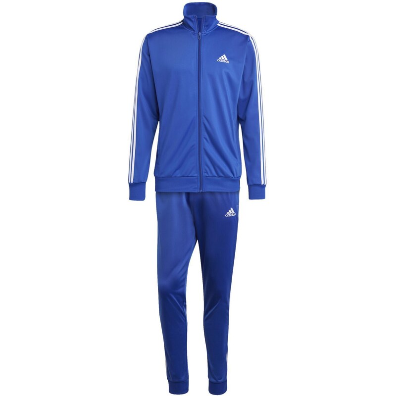 adidas Basic 3-Stripes Tricot Tracksuit - Blue