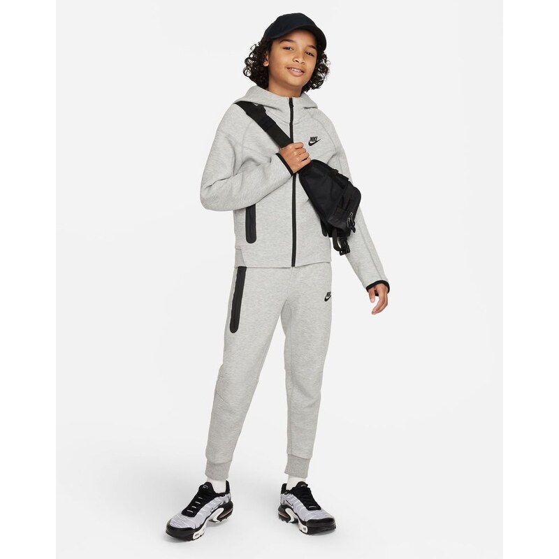 Nike Sportswear Tech Fleece jr Completo grey