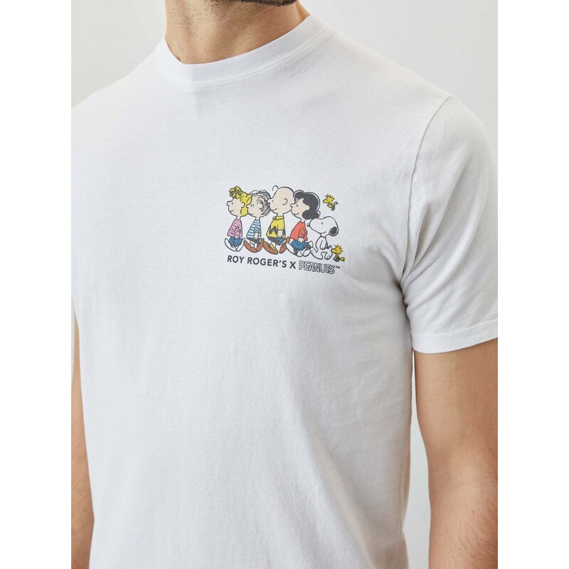 ROY ROGER`S T-shirt girocollo peanuts small family