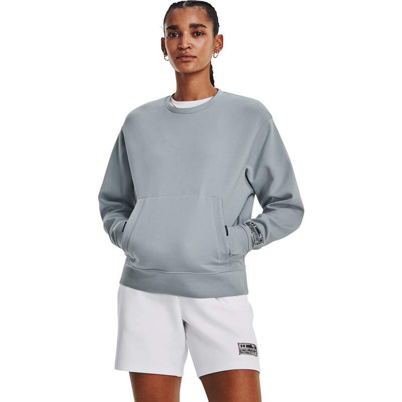 Felpa Under Armour Summit Knit Crew Blue XS