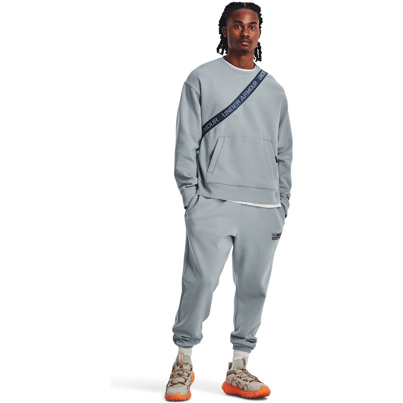 Felpa Under Armour Summit Knit Crew Blue XS