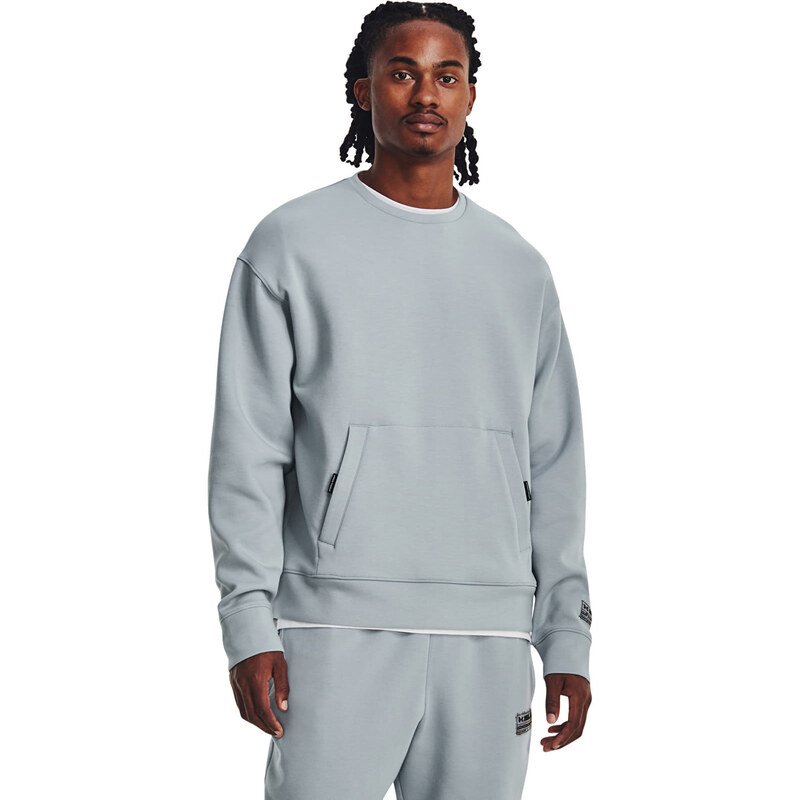 Felpa Under Armour Summit Knit Crew Blue XS
