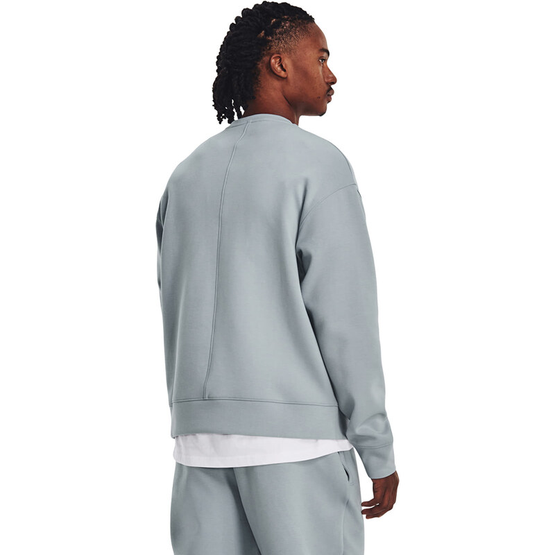 Felpa Under Armour Summit Knit Crew Blue XS