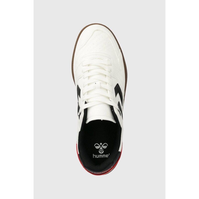 Hummel sneakers LIGA GK RPET SUEDE colore bianco 223138