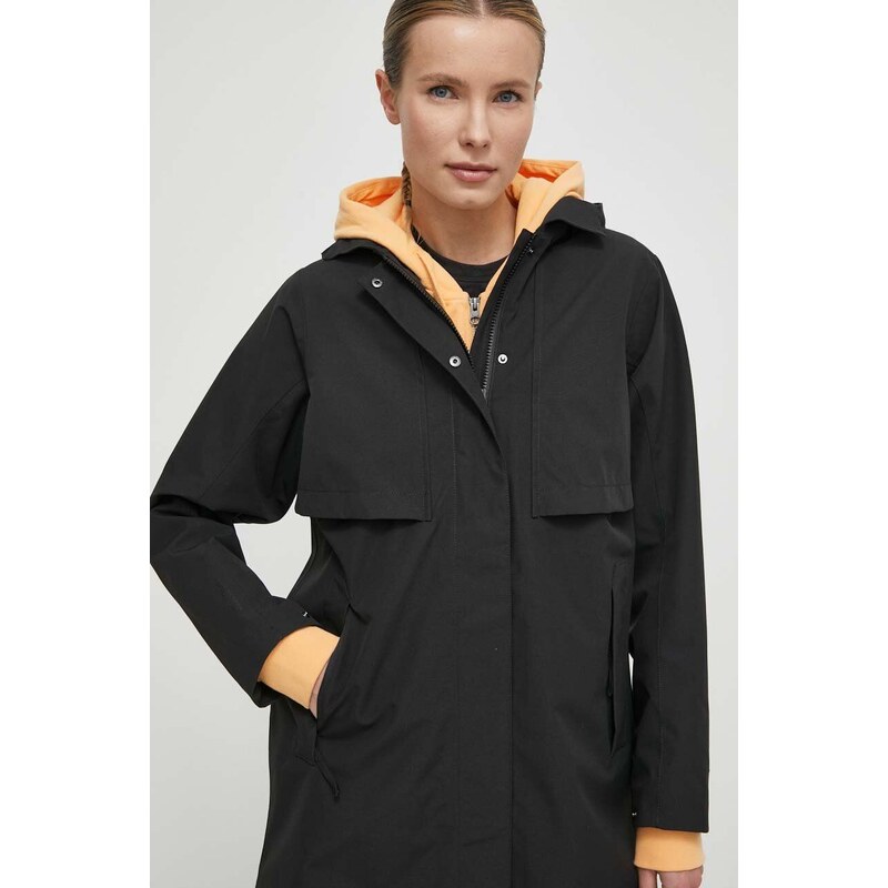 Helly Hansen giacca impermeabile donna colore nero 54090